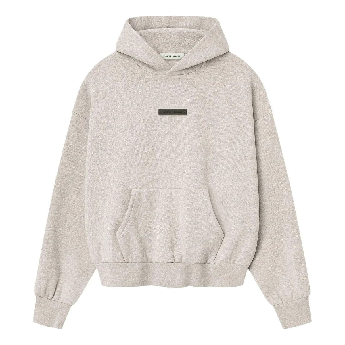 Fear of God Essentials SS25 Classic Hoodie 'Heather Stone' 192SP252052F
