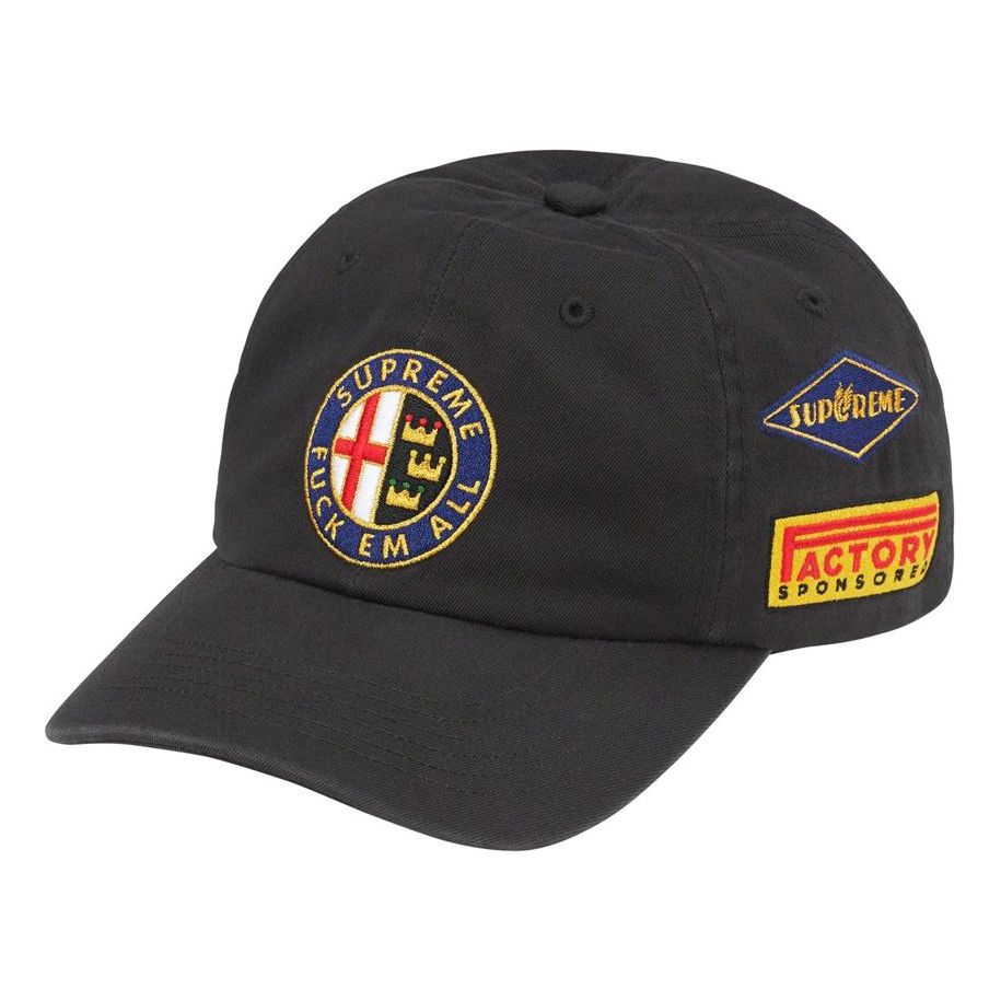 Supreme Racing 6-Panel 'Black' SUP-SS23-2270