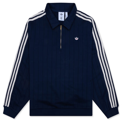 adidas Originals x CLOT by Edison Chen Quarter Zip - Night Indigo