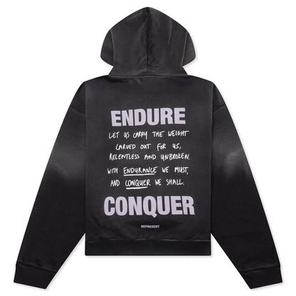 Atlas Hoodie - Stained Black