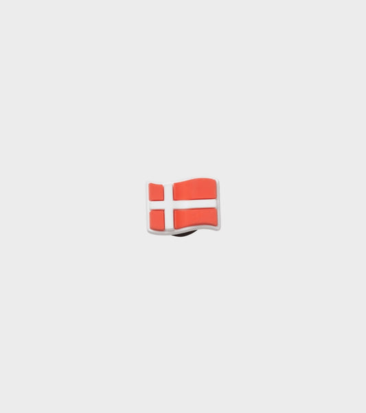 Denmark Flag Charm Red/White