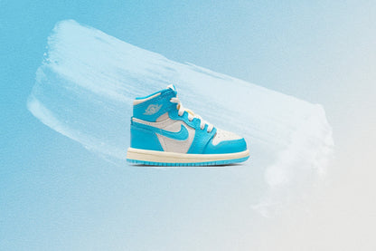 Air Jordan 1 Retro High OG 'UNC Reimagined' (TD) - Dark Powder Blue/Sail