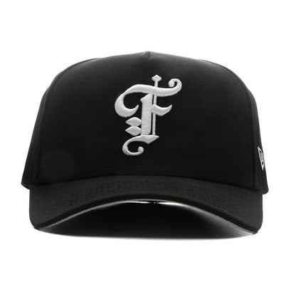 Feature x New Era 59FORTY Curved A-Frame Old English F - Black