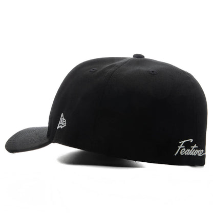 Feature x New Era 59FORTY Curved A-Frame Old English F - Black