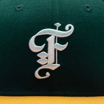 FEATURE x New Era 59FIFTY Fitted Wool - Dark Green/Yellow