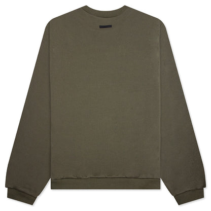 Fleece Crewneck - Military
