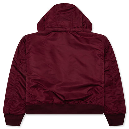 Flight Bomber - Burgundy