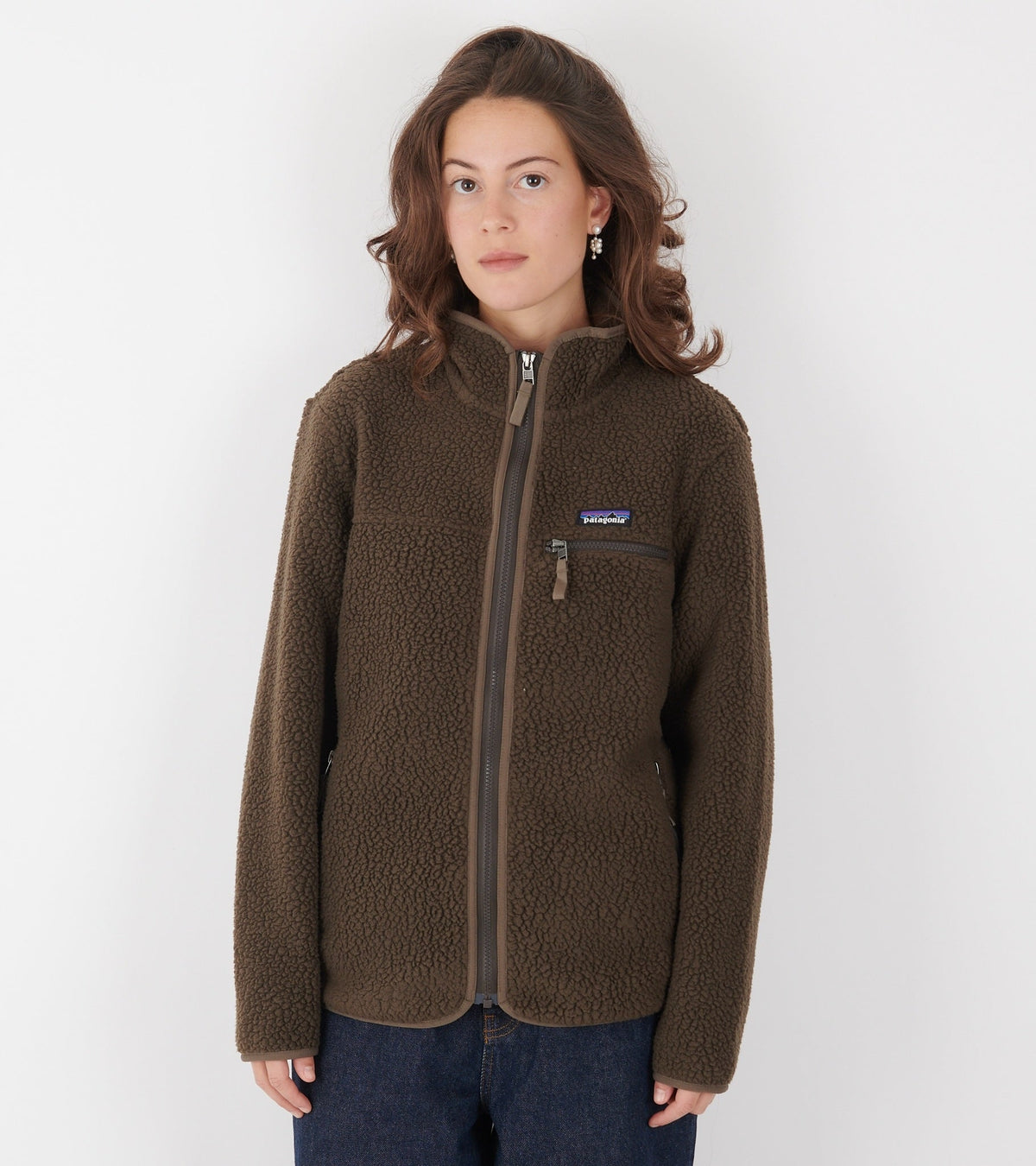 W's Retro Pile Jakcet Otter Brown