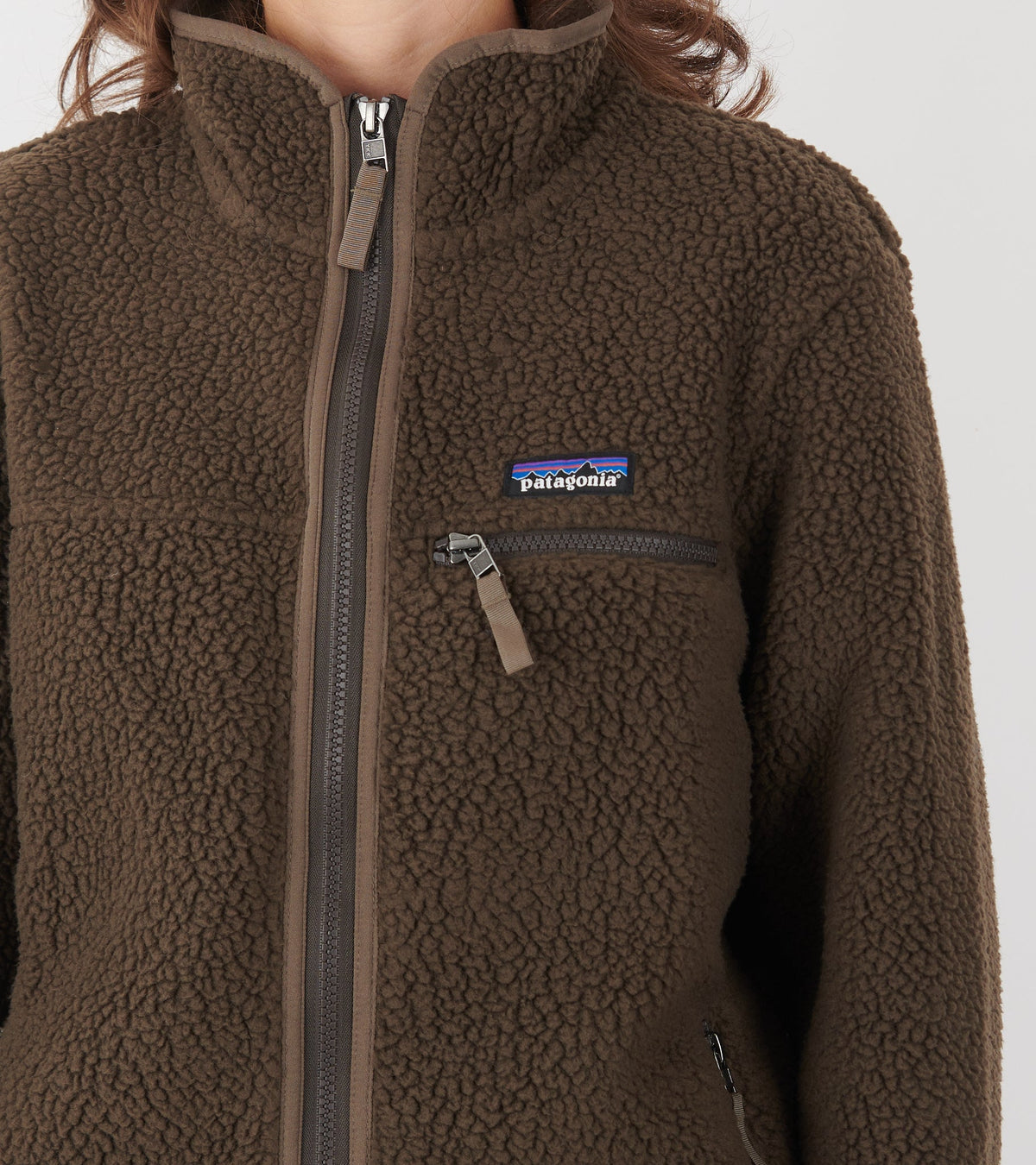 W's Retro Pile Jakcet Otter Brown