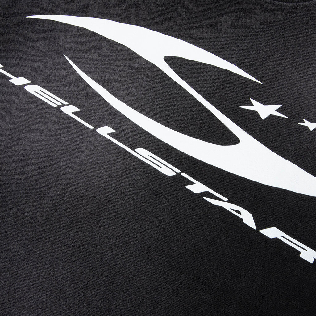 H Cursive Logo T-Shirt - Black