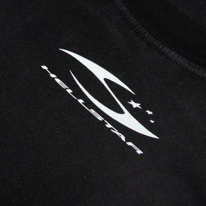 H Cursive Logo T-Shirt - Black