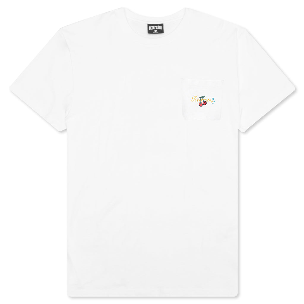 Cherry S/S Tee - White