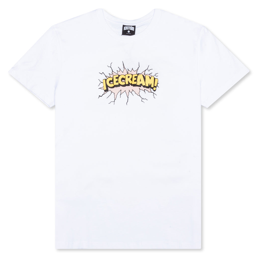 Crash S/S Tee - White