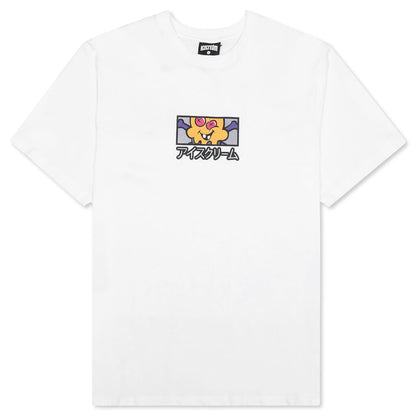Crop S/S Tee - White