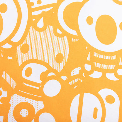 Kid's Milo All Safari Print Tee - Orange
