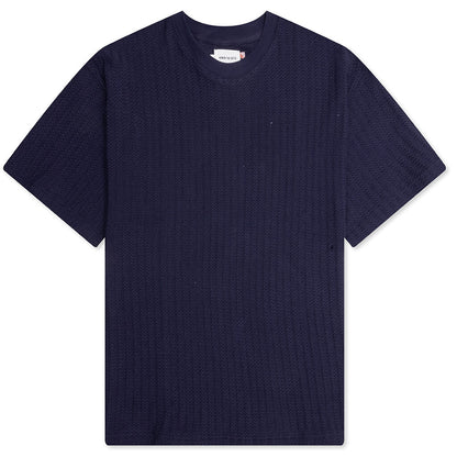 Knit Box Tee - Navy