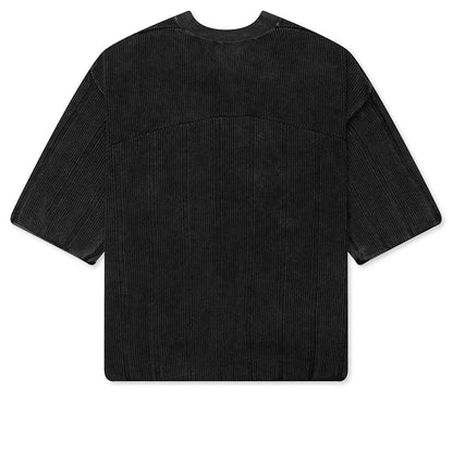 Knitted Varsity Jersey - Vintage Grey