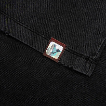Mercury Logo T-Shirt - Black Wash