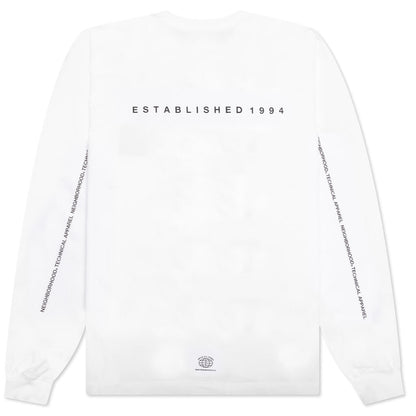 NH-4 L/S Tee - White