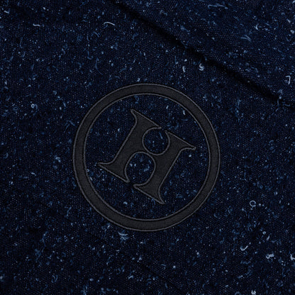 Nep Yarn Chacket - Navy