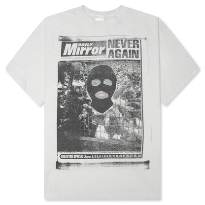 Saint M6 x Jamie Reid Mask S/S T-Shirt - White