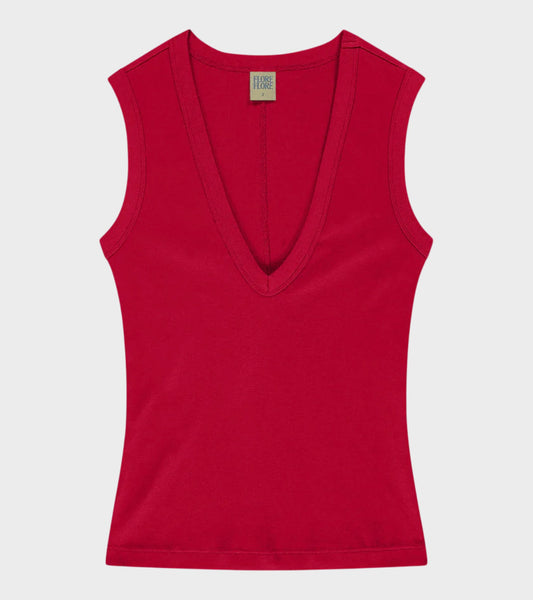 Dewi Tank Red