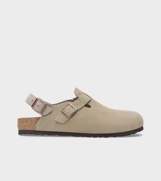 Tokio II Suede Leather Taupe