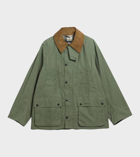 Oversized Bedale Casual Jacket Winter Moss