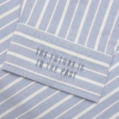 Stripe Oxford B.D. Shirt - Blue