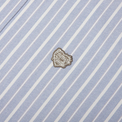 Stripe Oxford B.D. Shirt - Blue