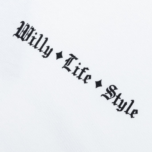 Willy Life Style Hooligan Zip Through - White