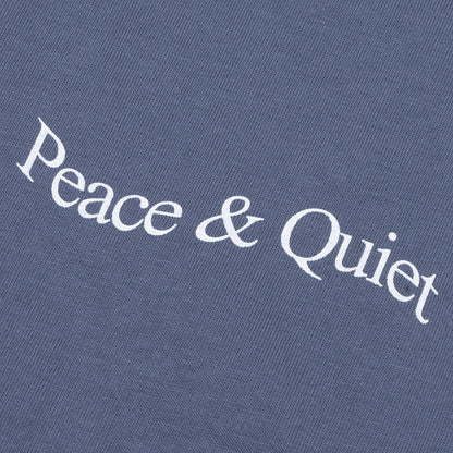 Wordmark Reverse Stitched T-Shirt - Slate