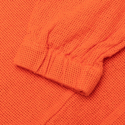 Work Jacket Cotton Mesh - Red Orange