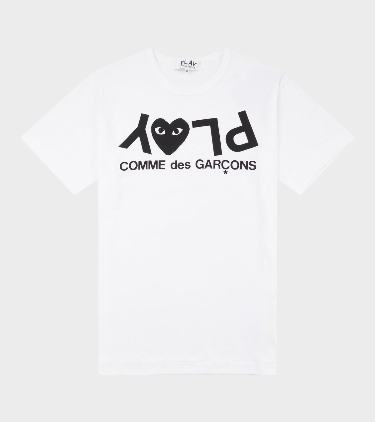 U Logo Print T-shirt White