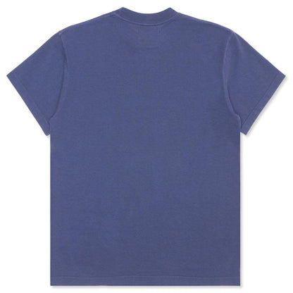 Academy Tee - Blueberry/Ivory