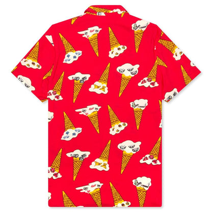 Carroll S/S Woven - Tomato