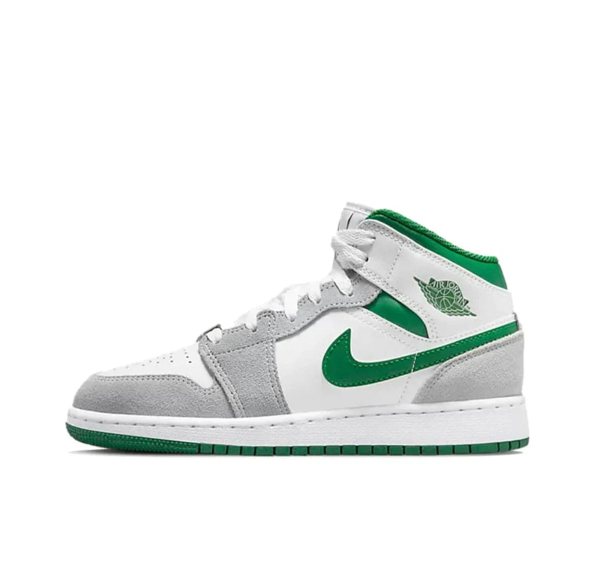 JORDAN 1 MID SE GREY GREEN GS