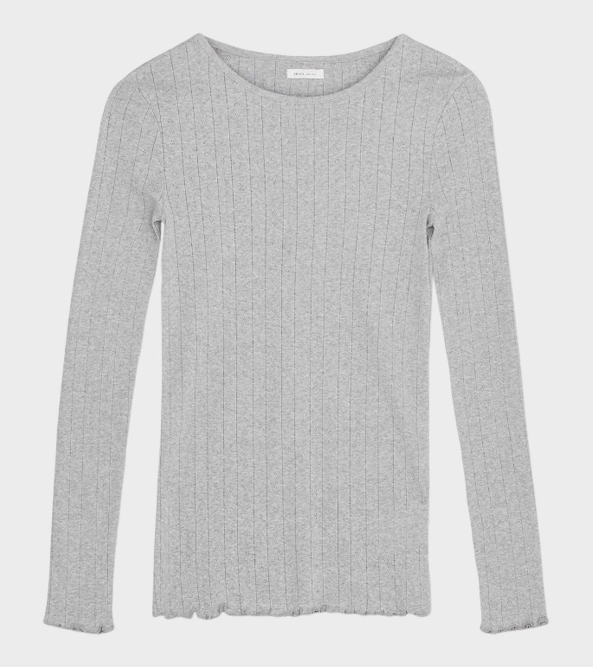 Edie Blouse Grey Melange