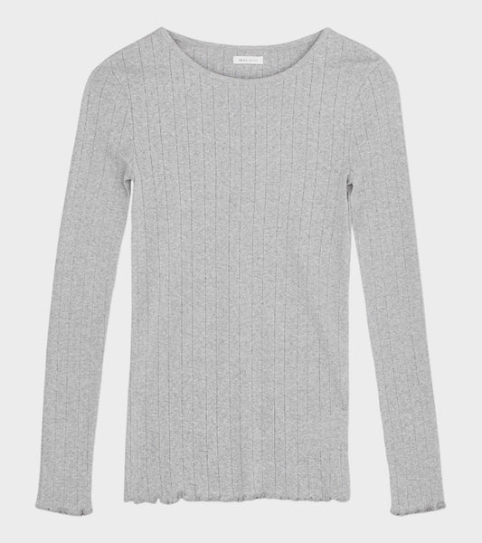 Edie Blouse Grey Melange