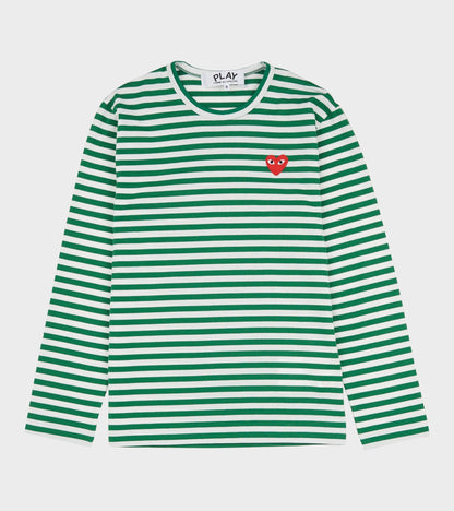 U Striped LS T-shirt Green