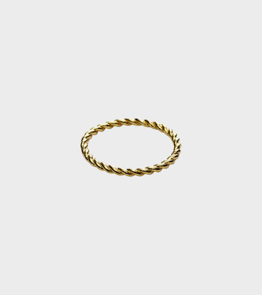 Twisted Ring Gold