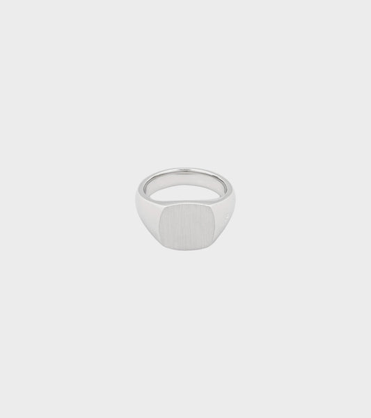 Kay Ring Satin Silver