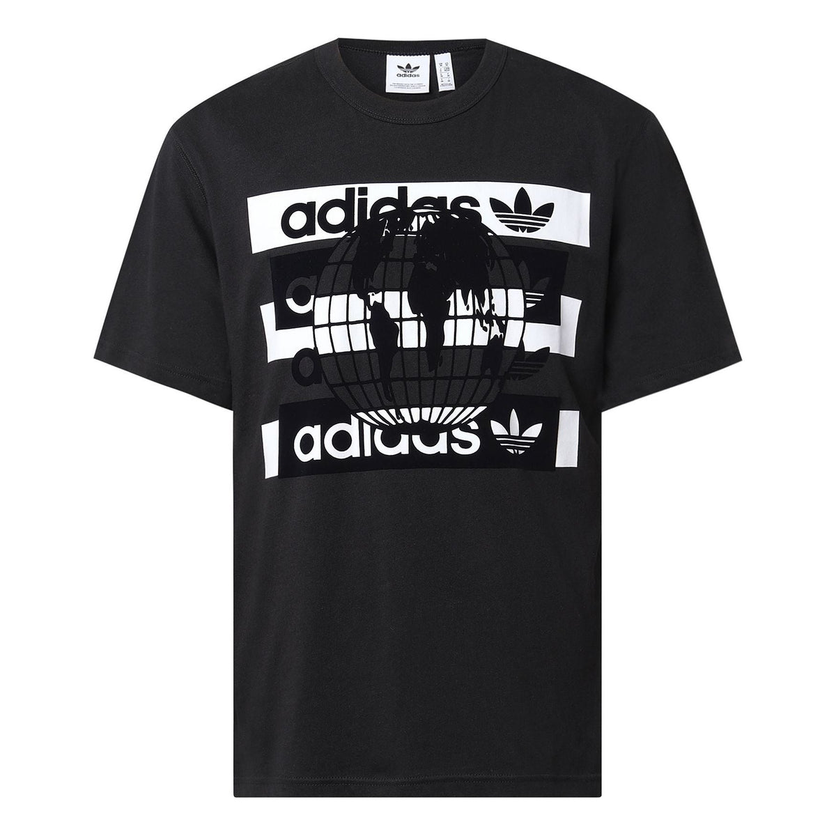 adidas originals Msg Ss Tee Logo Short Sleeve Black FM2253