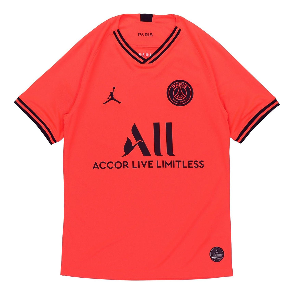 Air Jordan PSG 2019 Away Jersey 'Infrared' AJ5552-613