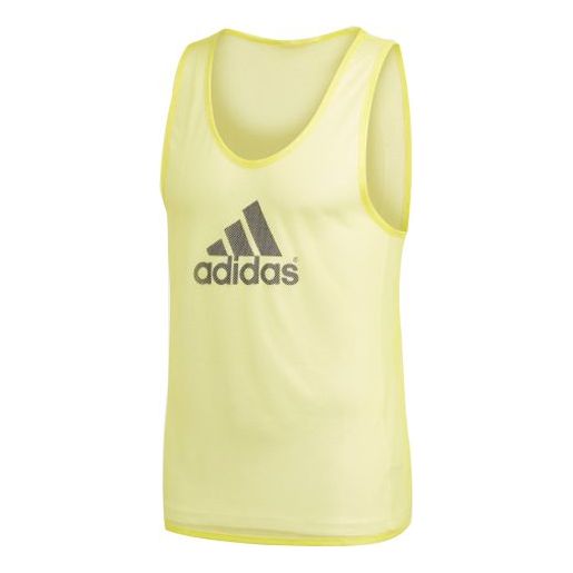 adidas Trg Bib 14 Soccer/Football Sports Vest Yellow FI4189