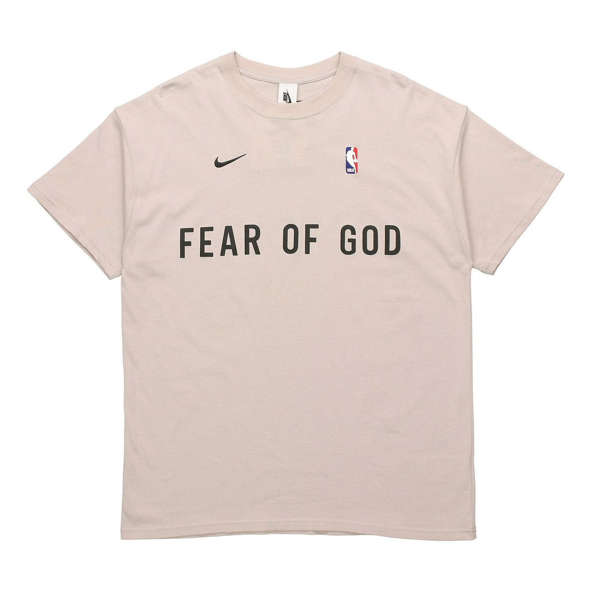 Nike x Fear of God x NBA Crossover Alphabet Printing Round Neck Short Sleeve CU4699-140