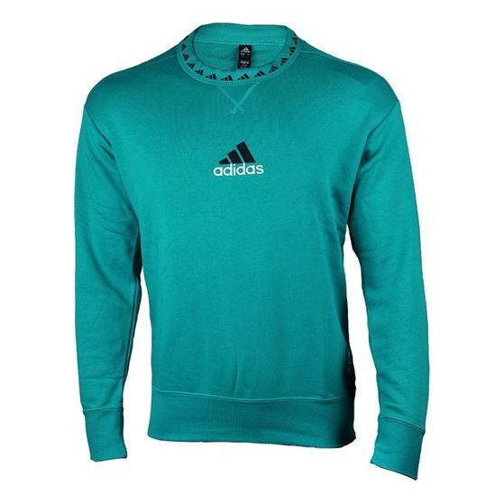 Men's adidas 21-22 Season Real Madrid Soccer/Football Training Athleisure Casual Sports Green GR4255