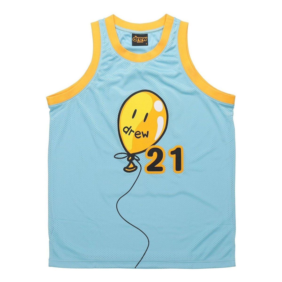 Drew House Mesh Joy Basketball Jersey 'Sea Blue' DR-SS21-108