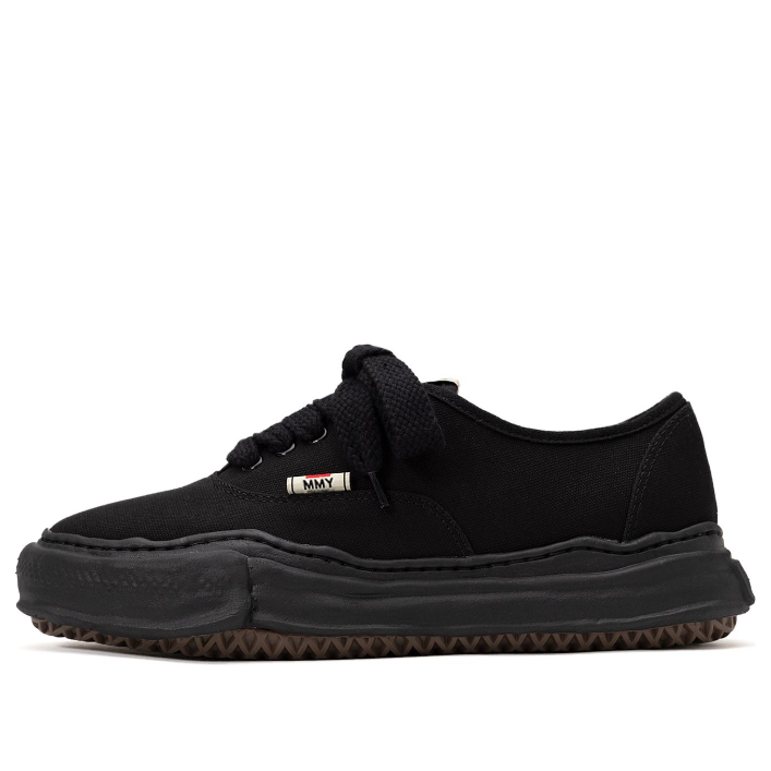 Maison MIHARA YASUHIRO BAKER OG Sole Canvas Low-top Sneaker 'Black' A02FW704-BLKBLK