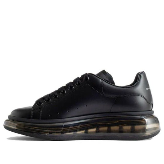 Alexander McQueen Oversized Sneaker 'Black Shiny Sole' 604232WHX981000